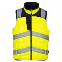 PW374 Hi Vis Reversible Bodywarmer